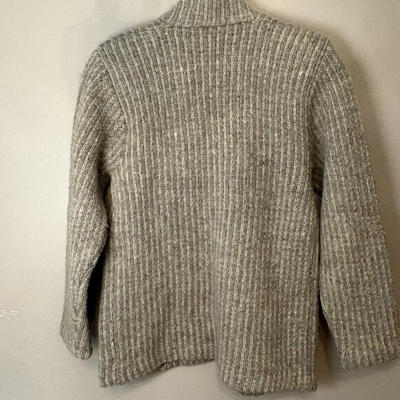 Vintage P.G.E. Wool Mohair Sweater Oatmeal Womens Small Grandmacore Cottagecore - Picture 2 of 10